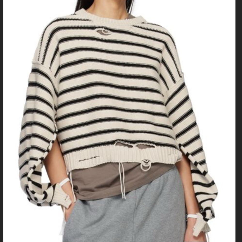 MAISON MARGIELA Fringed Sweater